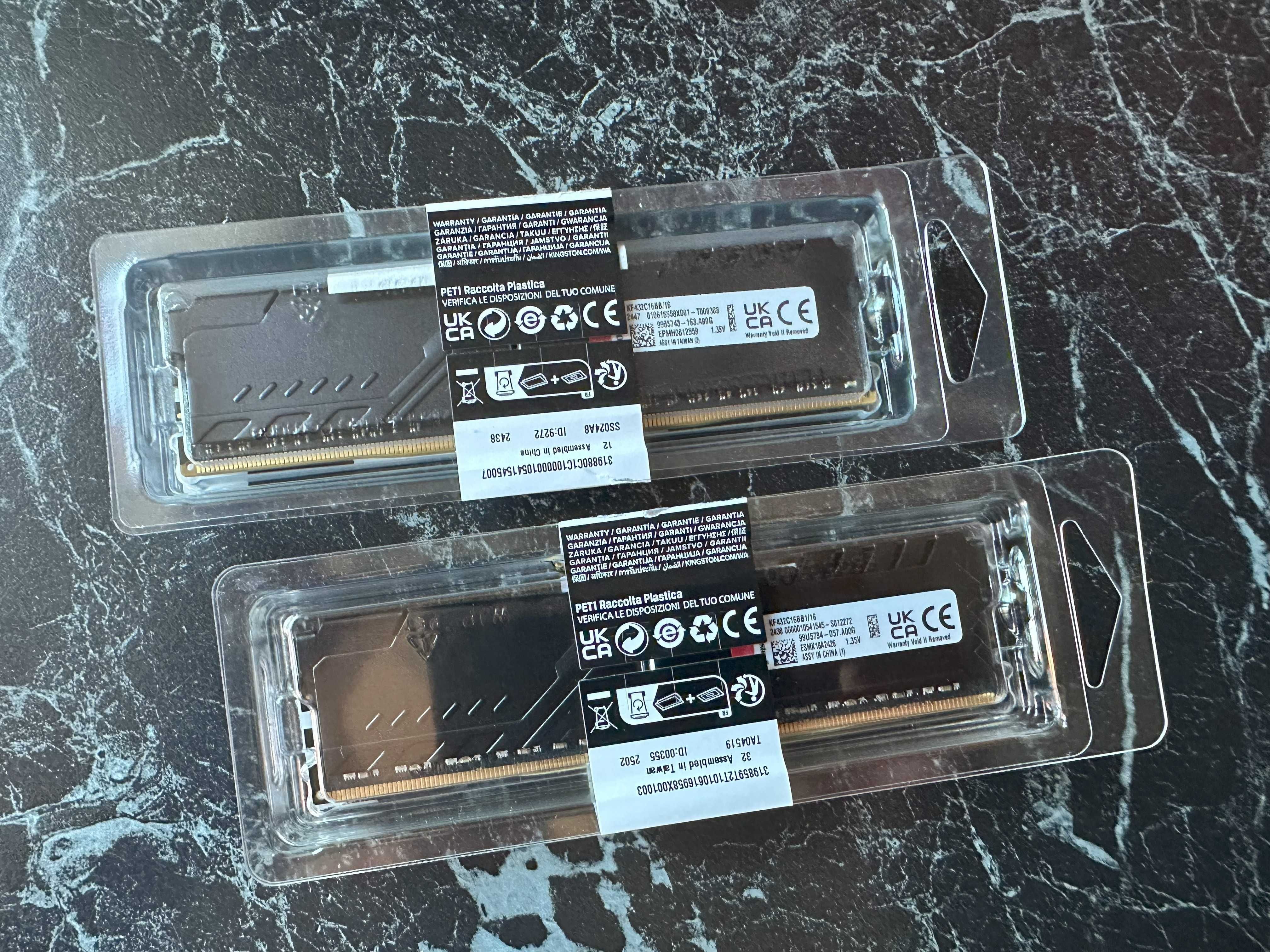 Pamięć DDR4 Kingston FURY Beast 32GB(2*16GB)/3200 CL16
