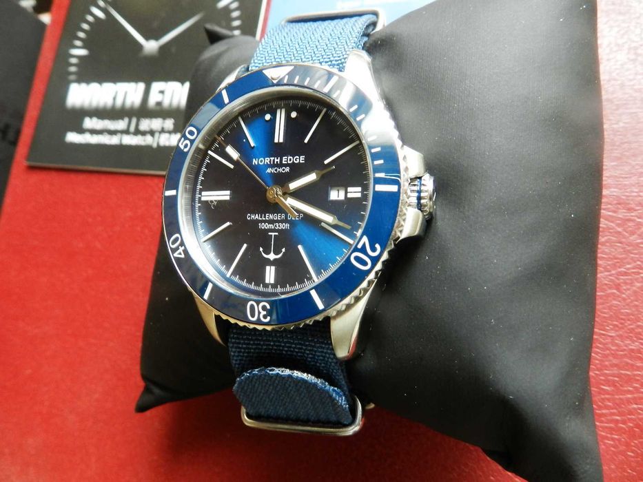 NORTH EDGE ANCHOR 42 мм - механические часы