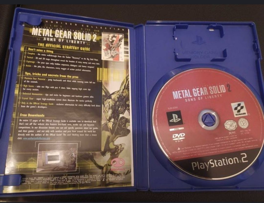 Metal Gear Solid 2: Sons of Liberty
Playstation 2
Caixa completa

Entr