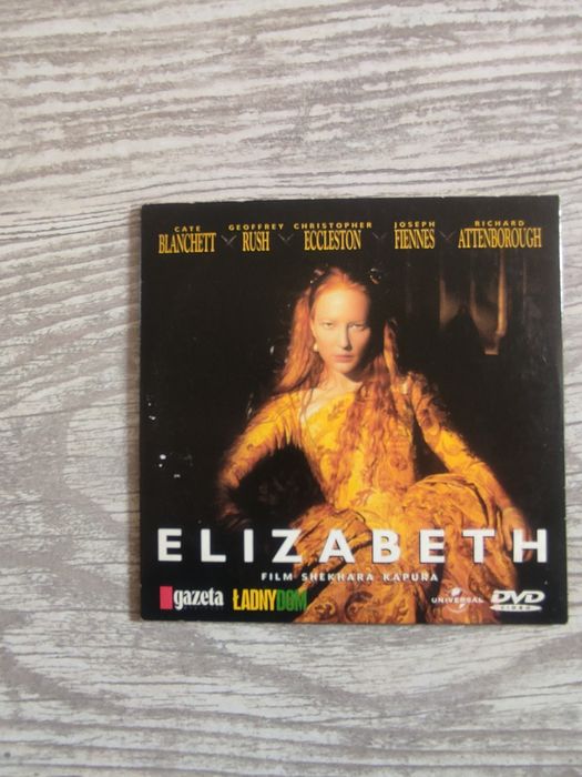 "Elizabeth" film DVD