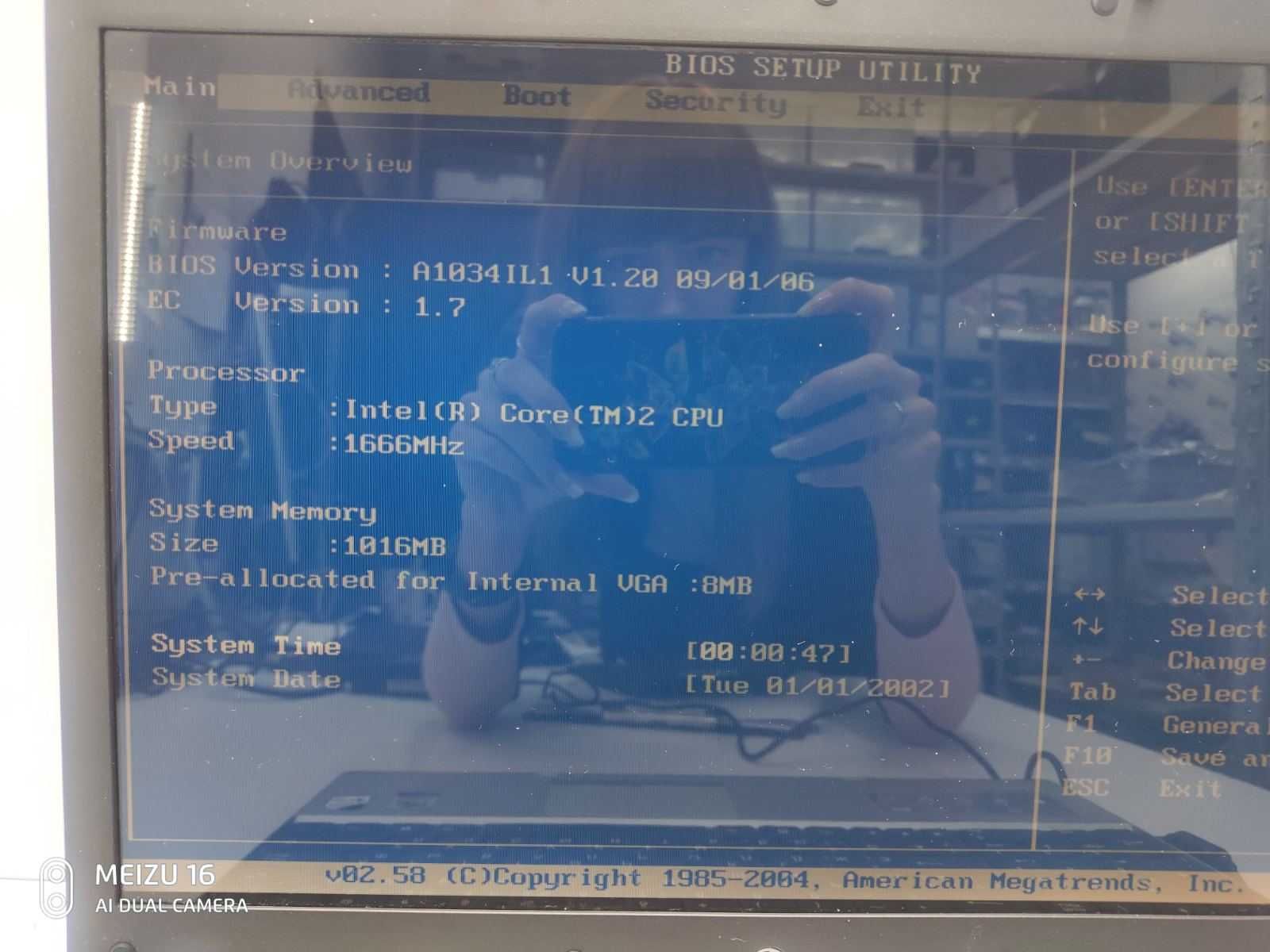 Ноутбук, для роботи, для навчання 2 потока , 2 ОЗУ, 160 HDD, 15.6