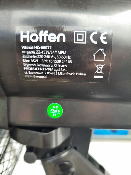 Wentylator biurkowy dla dzieci-mocny