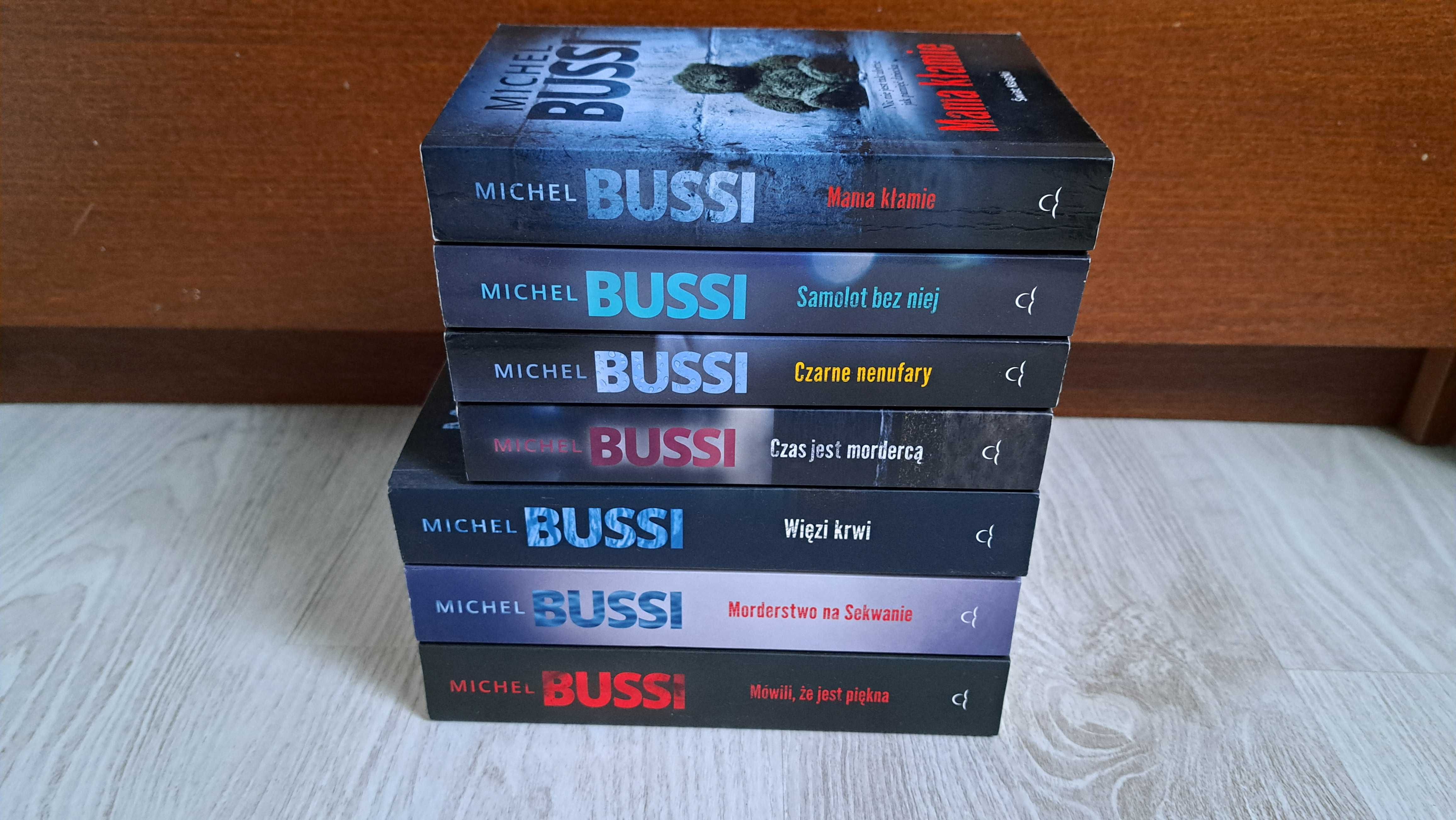 7x Bussi Mama kłamie Czarne nenufary Więzy krwi Morderstwo na Sekwanie