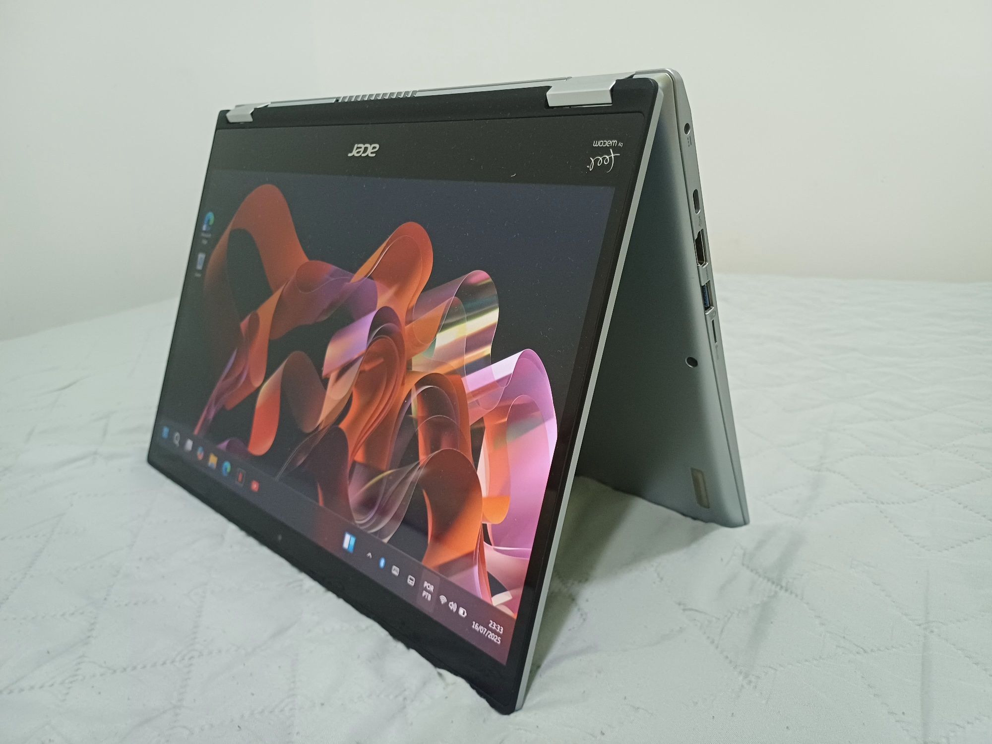Portátil Acer spin 1