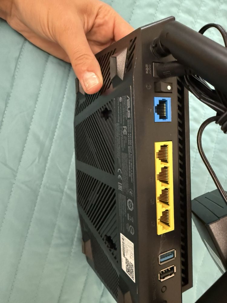Роутер  Asus Wireless-AX1800 Dual Band WiFi 6 Router