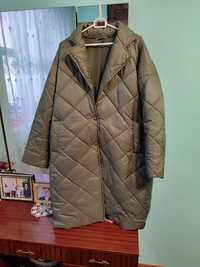 Удлиненная куртка стёганая пальто Италия