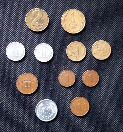Monety zagraniczne różne