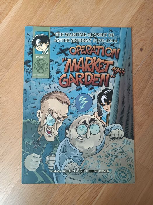 Komiks anglojęzyczny The wartime odyssey of Antek Srebrny1944
