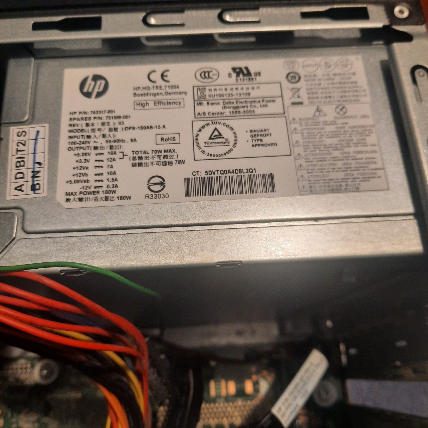 Komputer hp 280 g1 MT