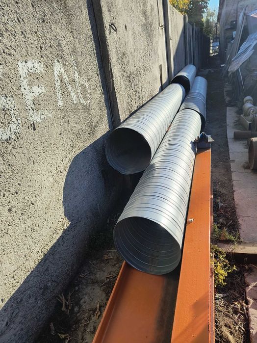 Труби оцинковані для вентиляції