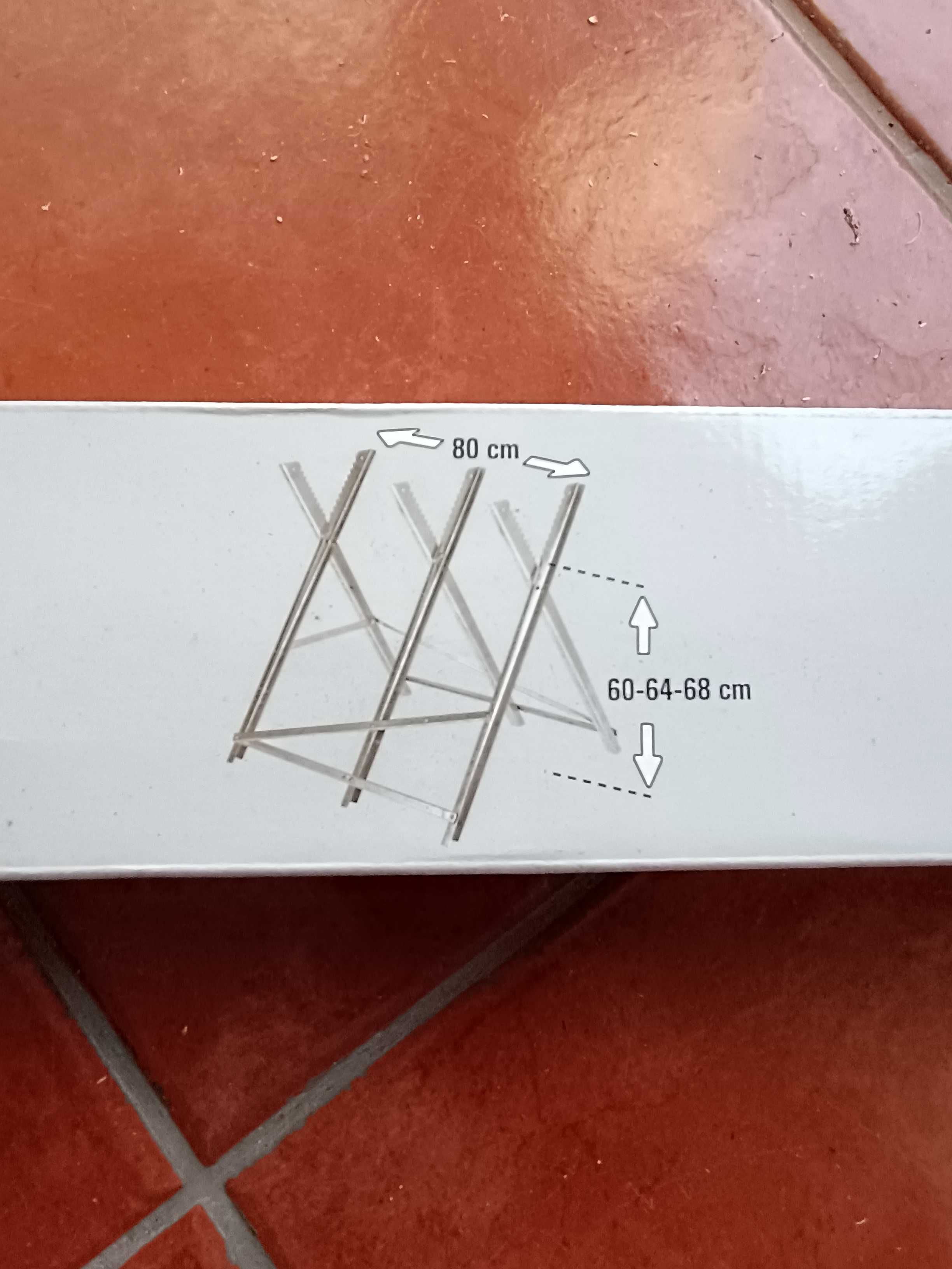 Cavalete para cortar lenha