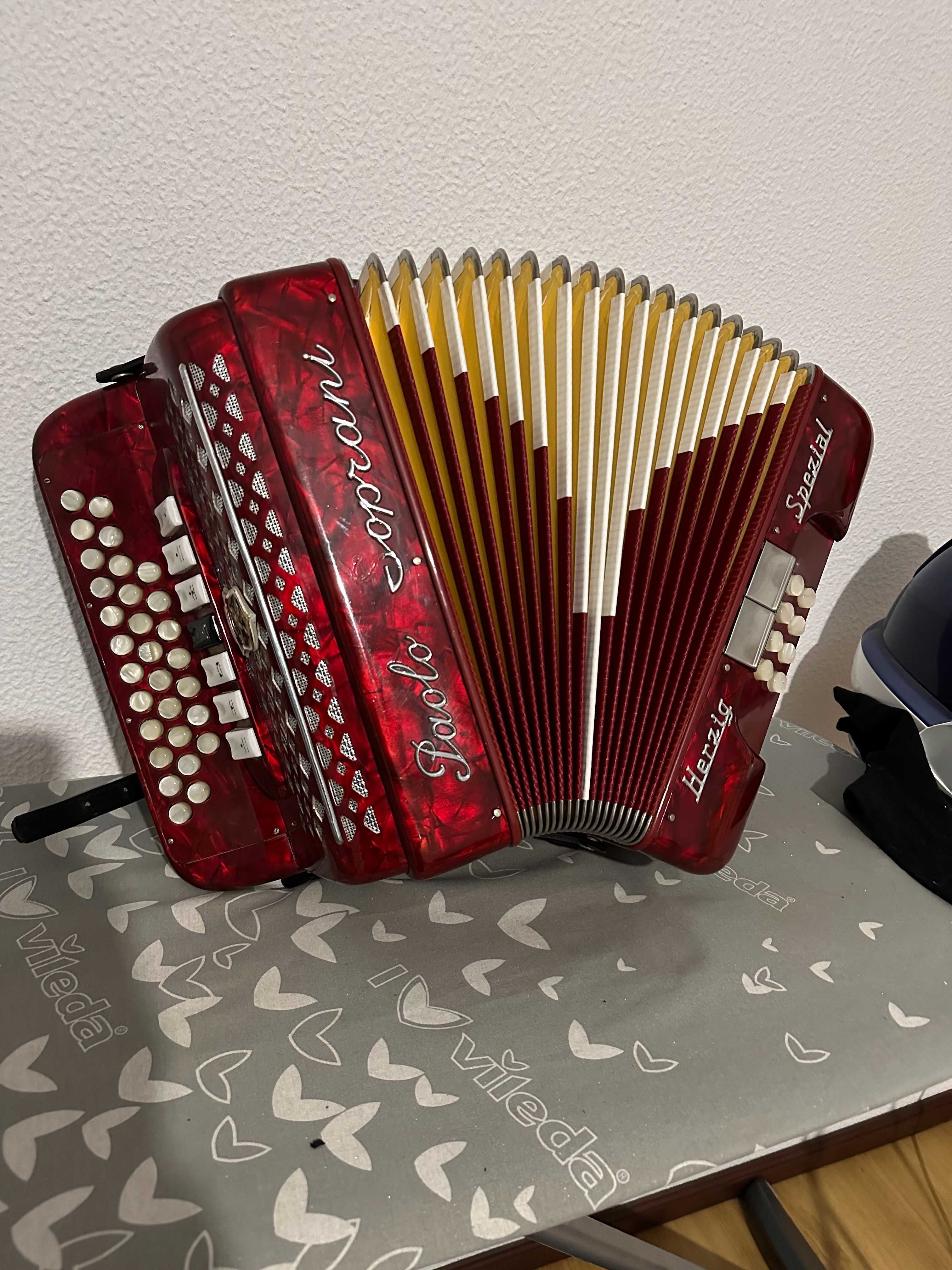 Concertina Paolo Soprani 3 Voz Sol# Do# Fa#