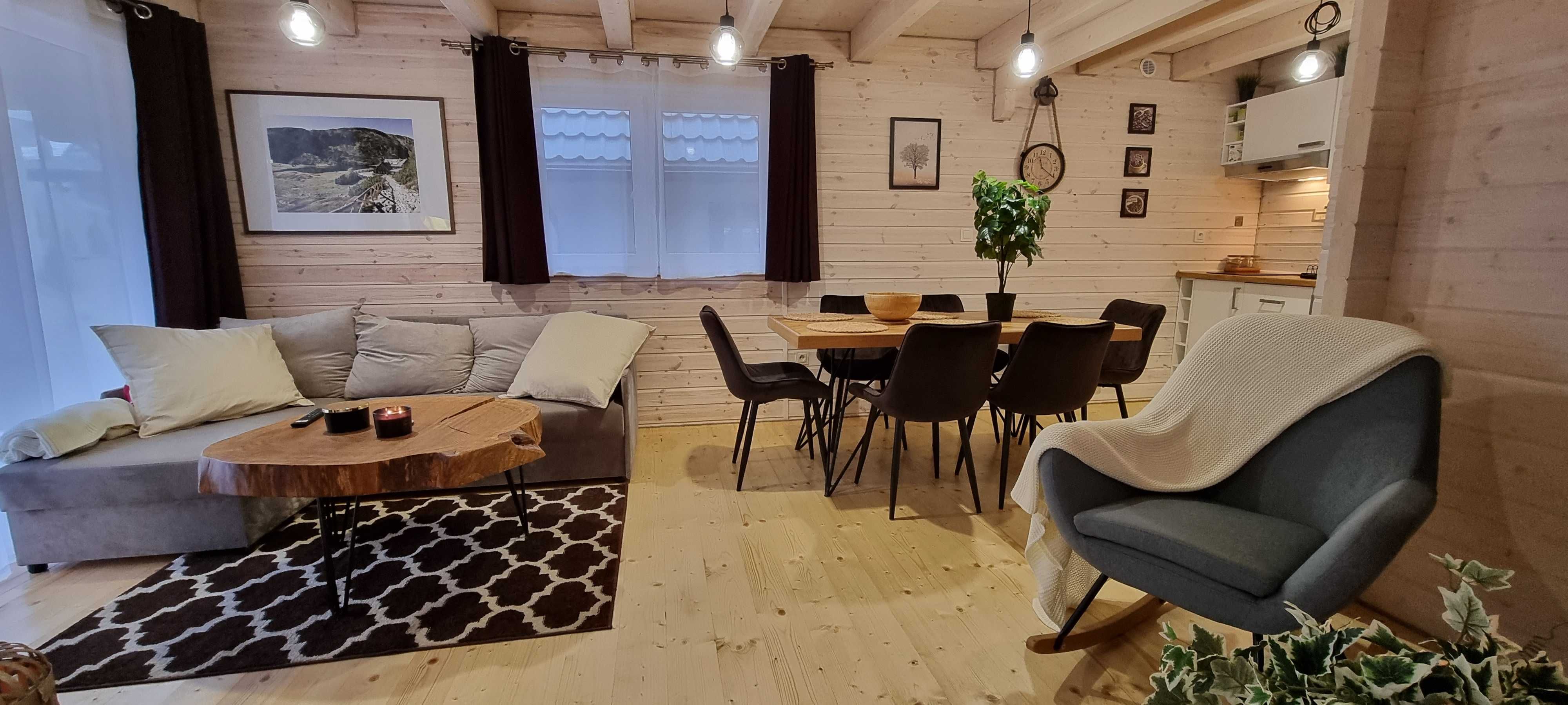 Domek Karkonosze, 7 os. GORĄCA BALIA na wyłączność. Nowy i czysty