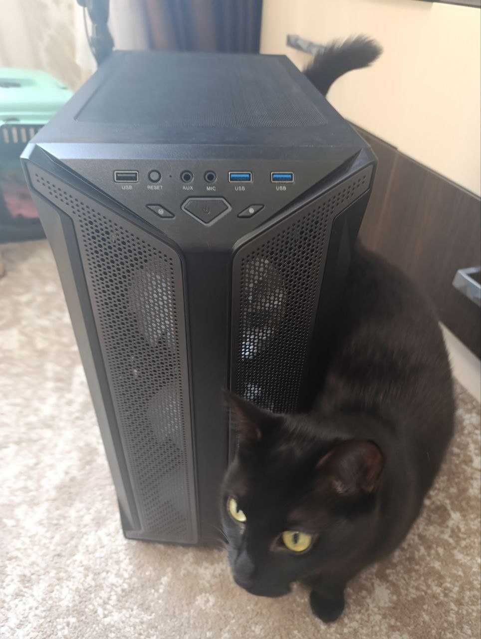 Корпус настоящего игрового ПК GameMax Brufen C1 (9FanARGB+HUB+кабель)