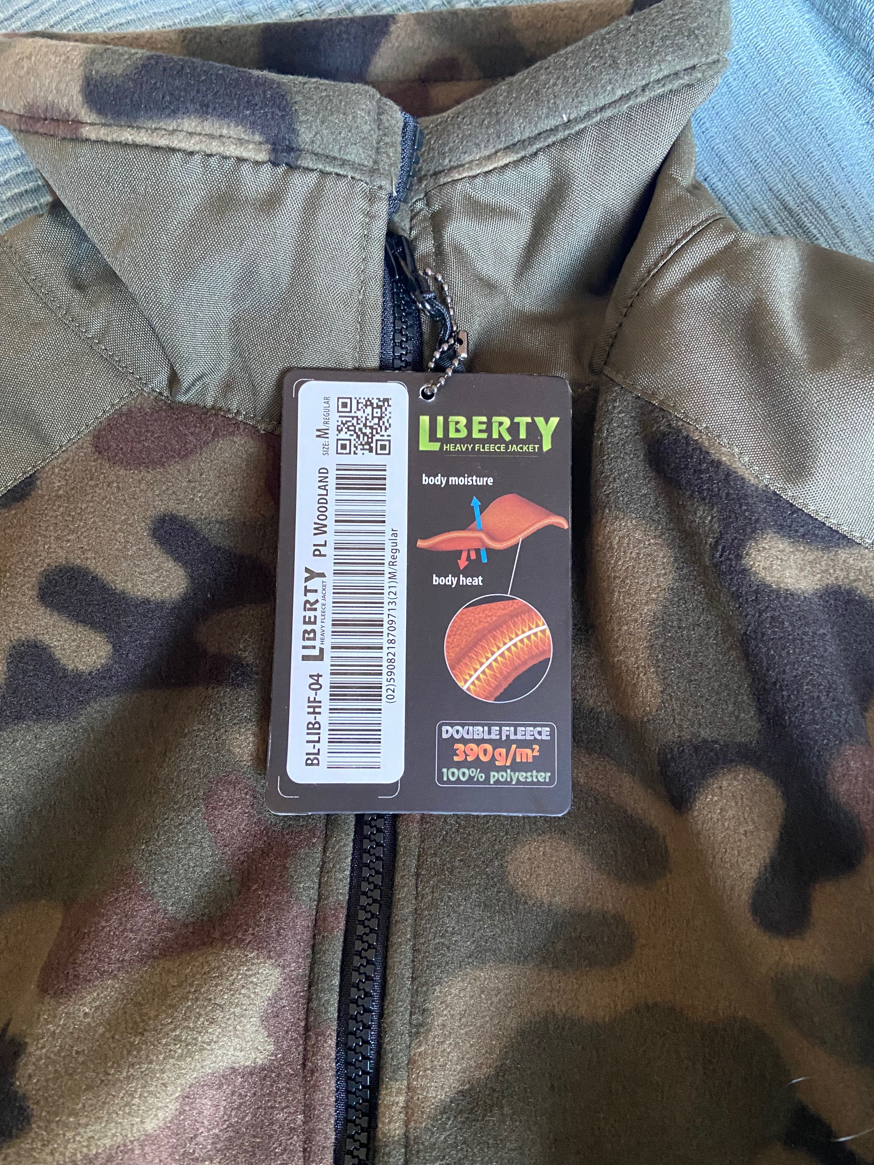 Polar Helikon Liberty Heavy Fleece Jacket - PL Woodland / wz.93 roz. M