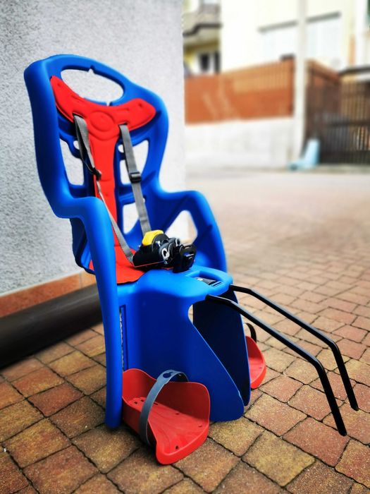 Zestaw - Fotelik rowerowy na bagażnik - Bellelli Pepe Clamp - do 22 kg