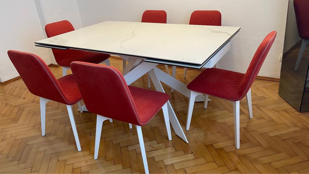 Stol DUO z krzeslami Cslligaris Kler