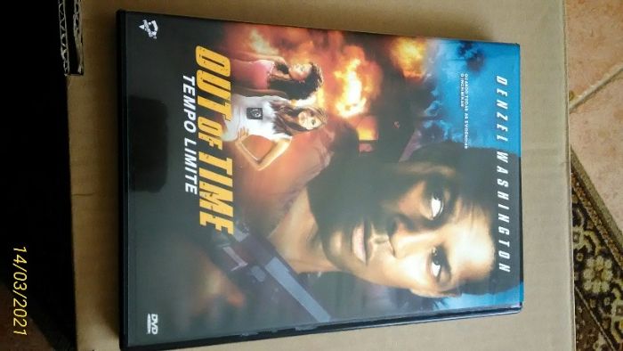 DVD Out Of Time Tempo Limite Filme Denzel Washington Eva Mendes Carl F