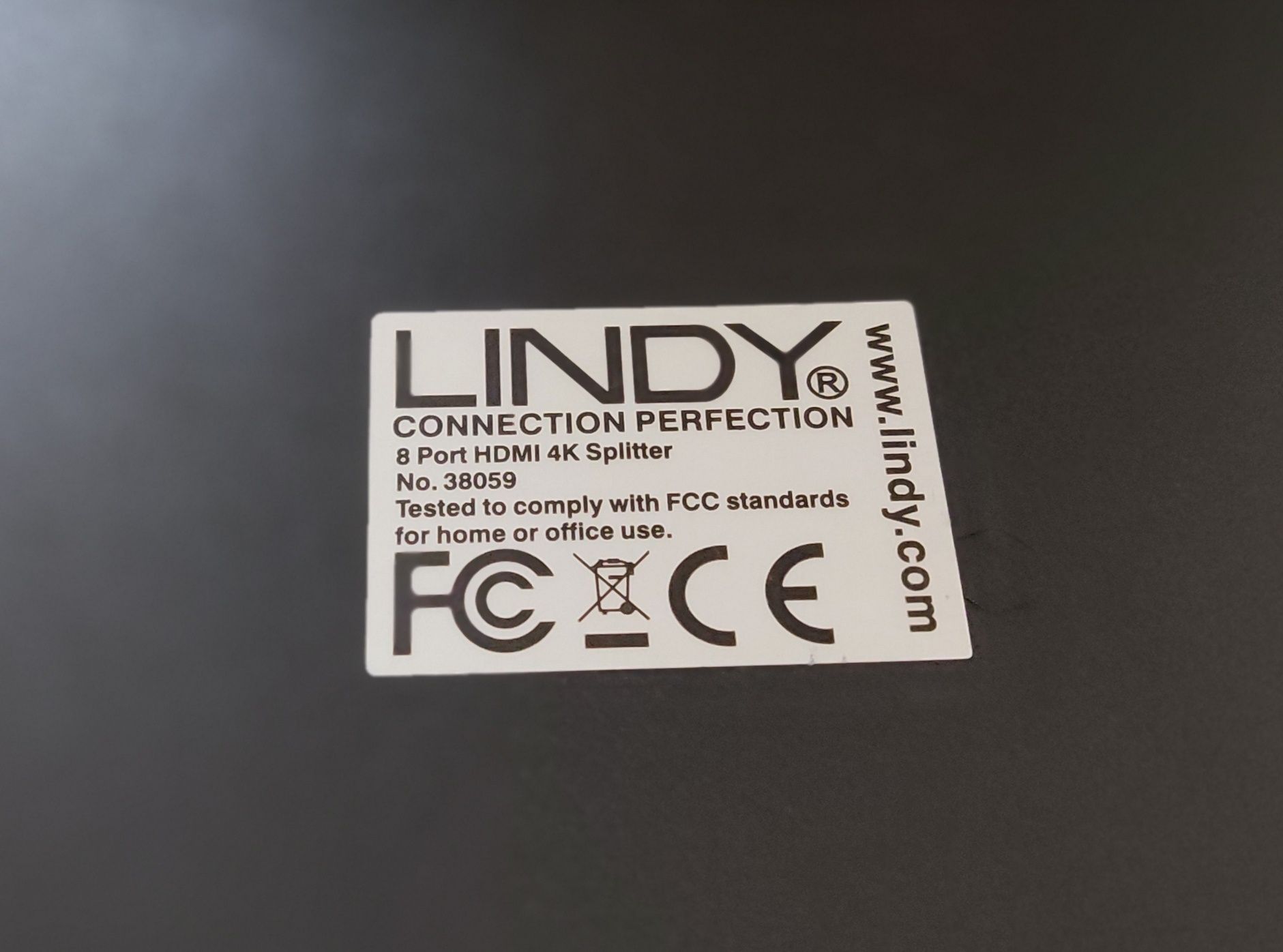 LINDY Rozdzielacz Splitter HDMI x8 - 4K