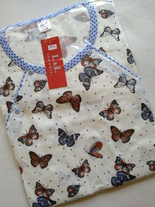 M 38 Koszula poporodowa ciążowa do karmienia odpinana rozpinana na bok