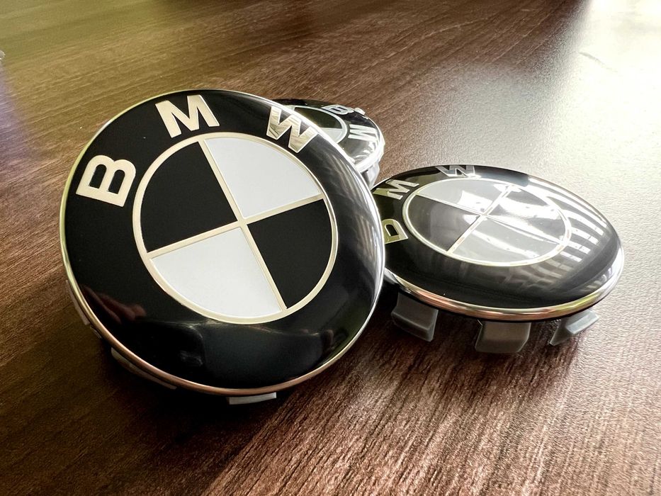 Dekielki kołpaczki do felg aluminiowych BMW 68mm^ Oryginał^ cena4szt^