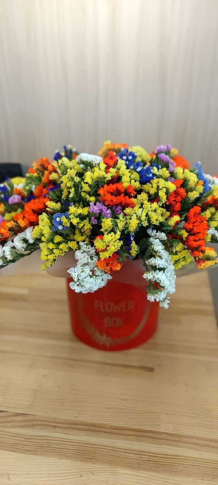 Букет. Подарок на день рождения. Сухоцвет.