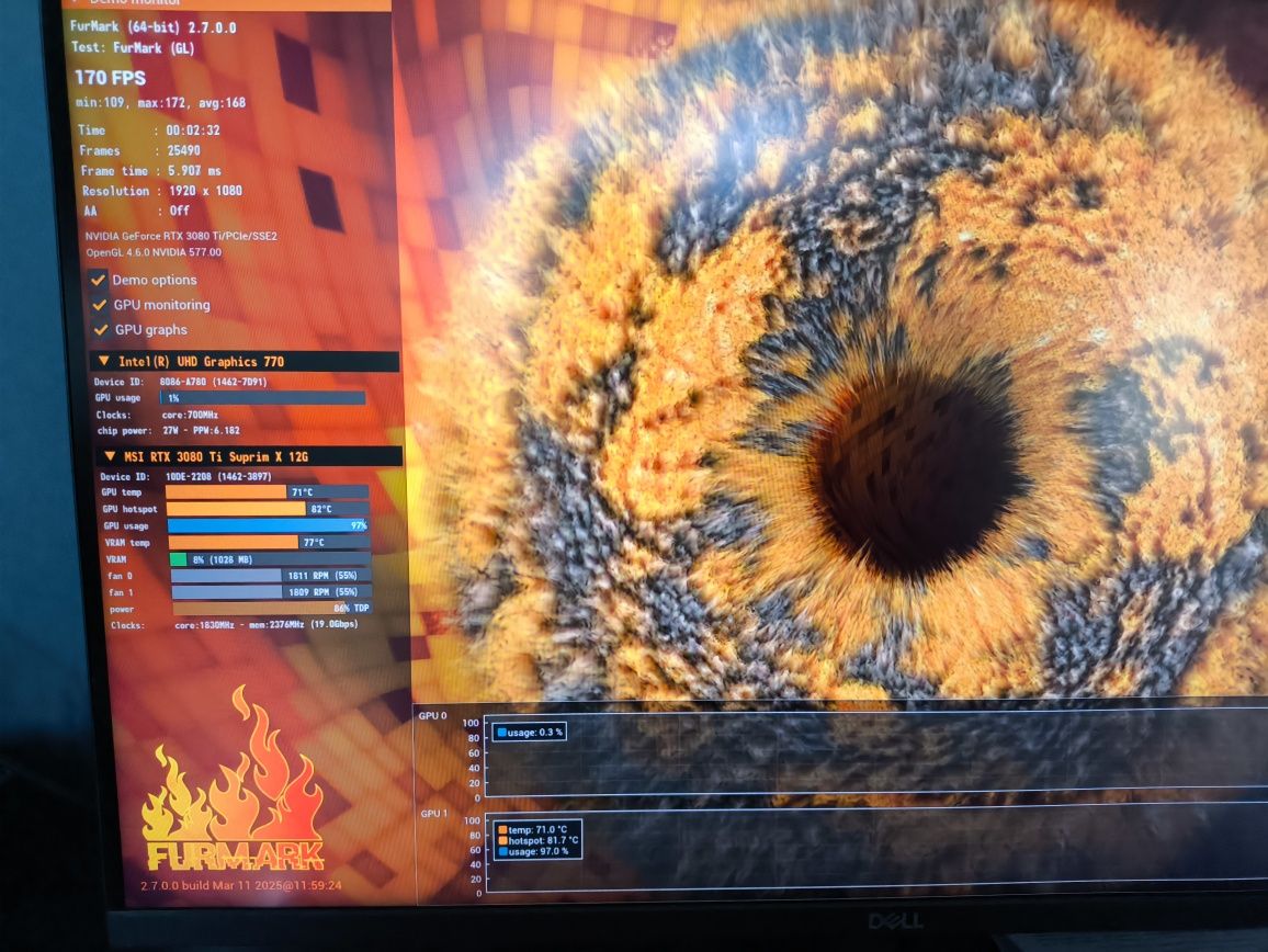 rtx 3080ti MSI suprim x 12gb 384bit