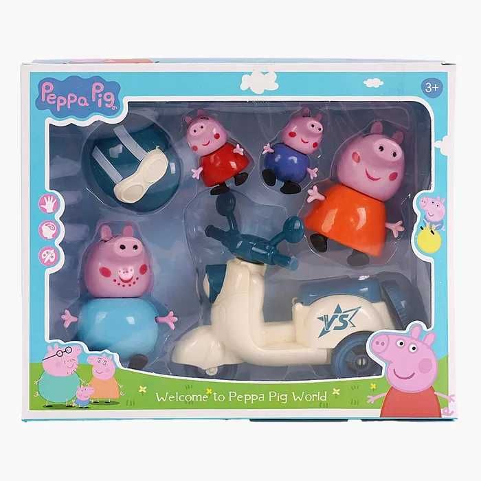 Свинка пеппа набір персонажів Є РІЗНІ, набір фігурок peppa  pig