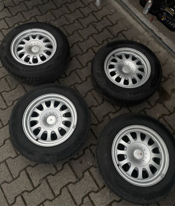 Felgi BMW 5x120 e39 15 cali + opony zimowe
