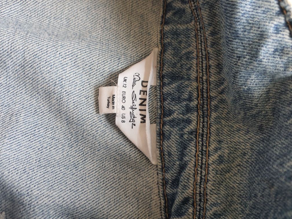 Kurtka jeansowa oversize L