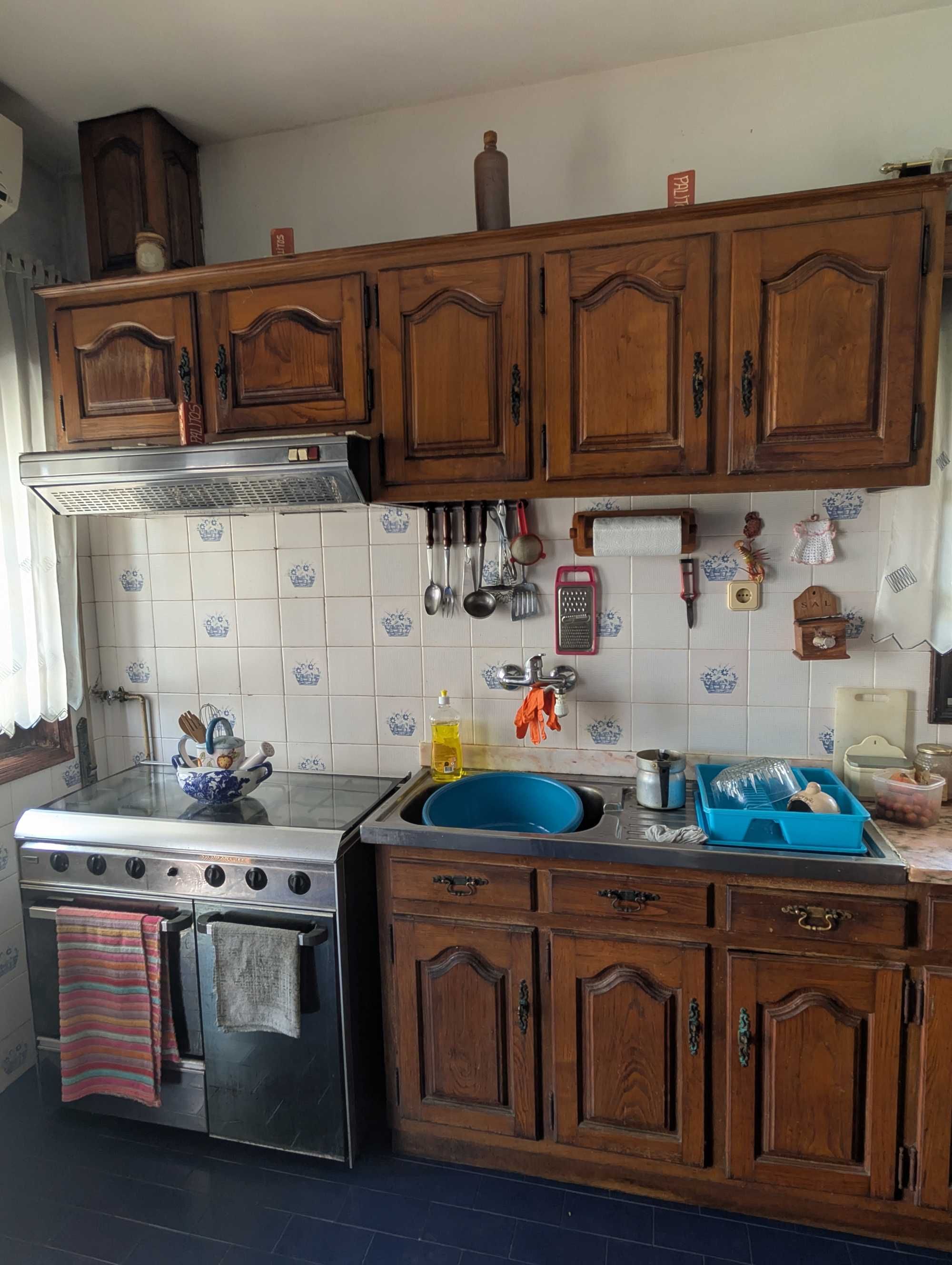 Cozinha antiga usada