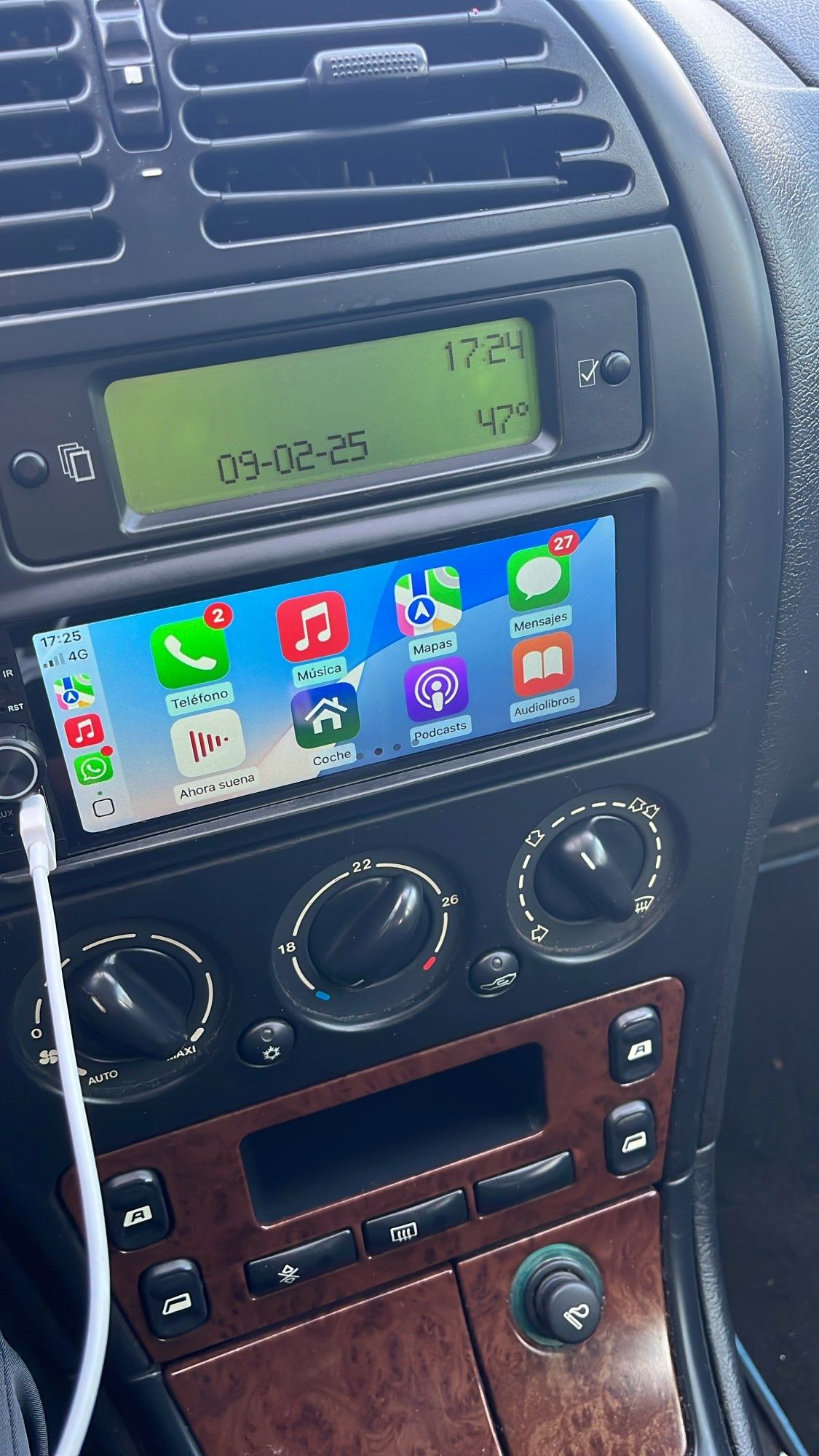 Auto Radio android CarPlay e Android auto  + câmera traseira