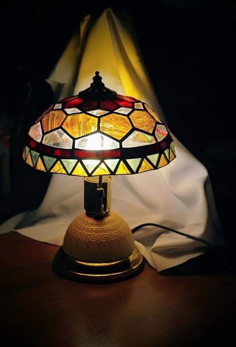 Абажур вітраж для нічної лампи