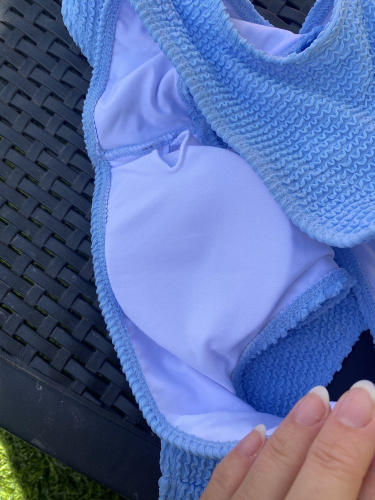 Bikini Shein azul bebé