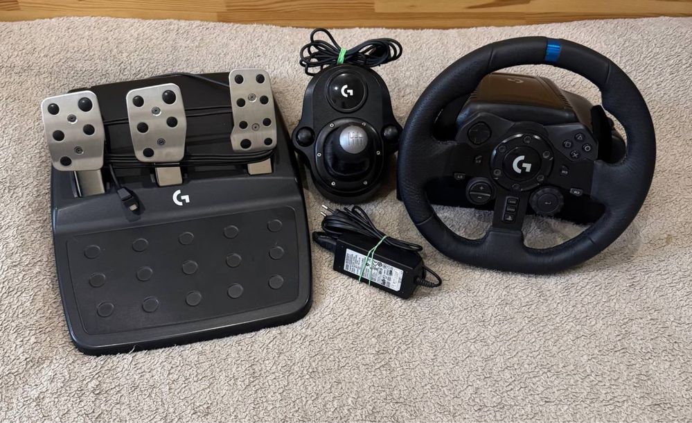Кермо Logitech G923 + Shifter
