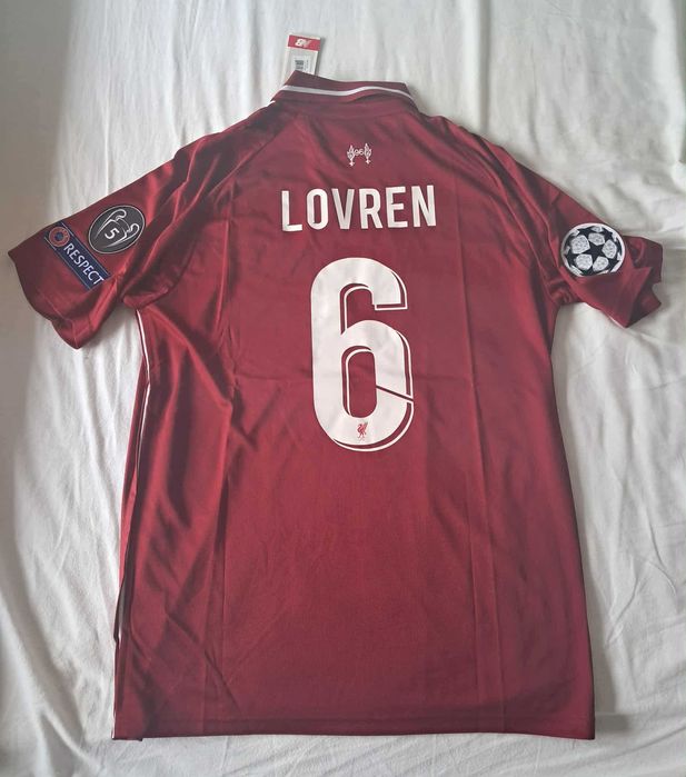 Koszulka Meczowa Dejan Lovren 2018/2019 CHAMPIONS LEAGUE Rozmiar XL