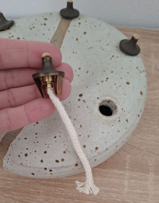 Ceramicznq Lampka oliwna