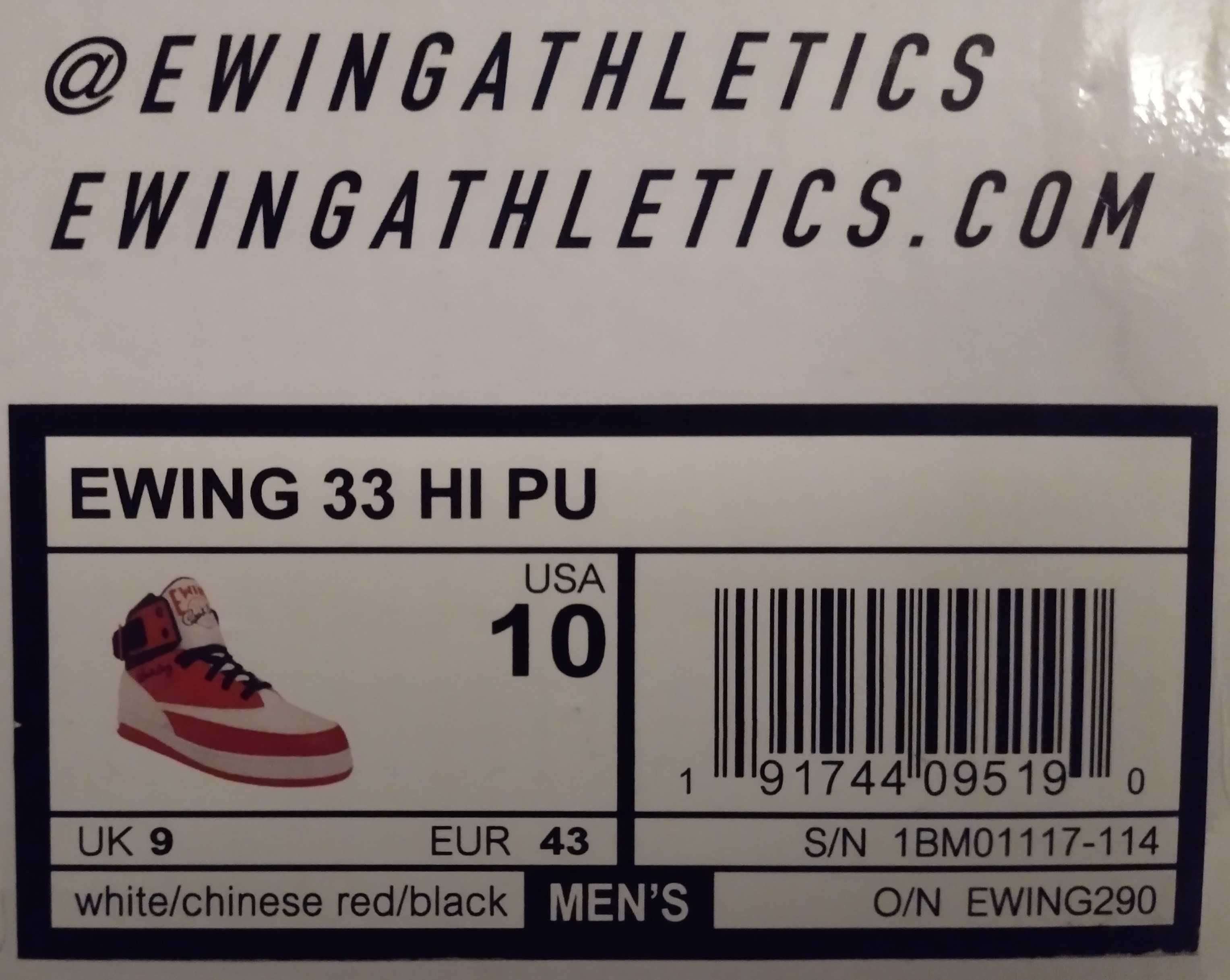 Buty Patrick Ewing 33 HI PU