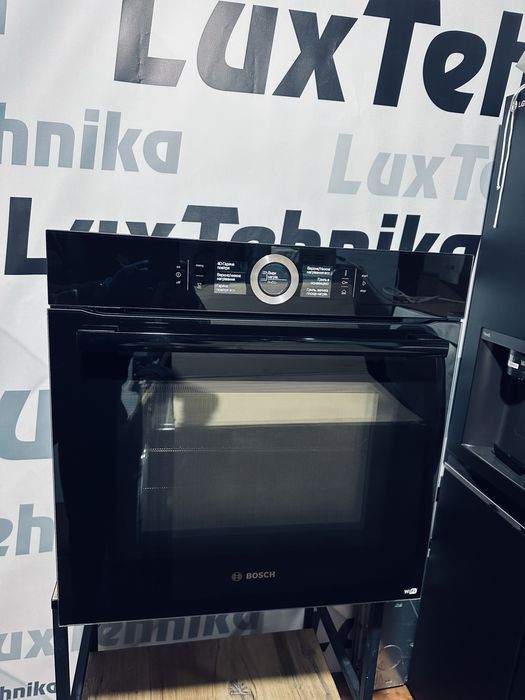 3в1 Духова , мікрохвильва з пароваркою шафа Bosch 8 serie