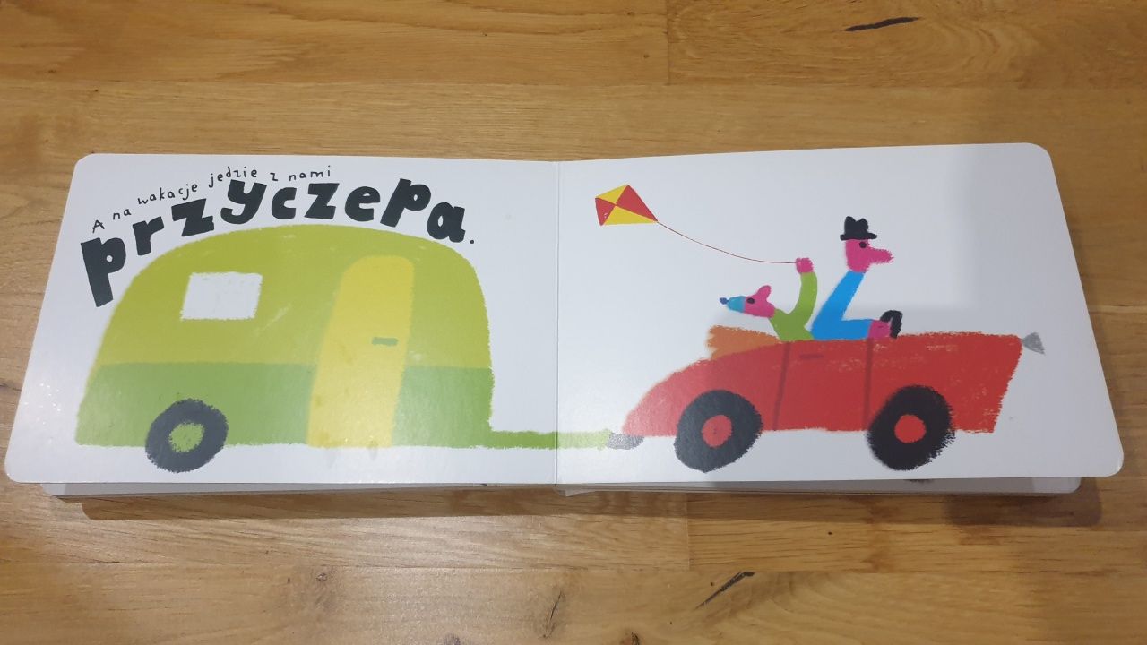 Książka dla dzieci "Auto", wydawnictwo Dwie Siostry
