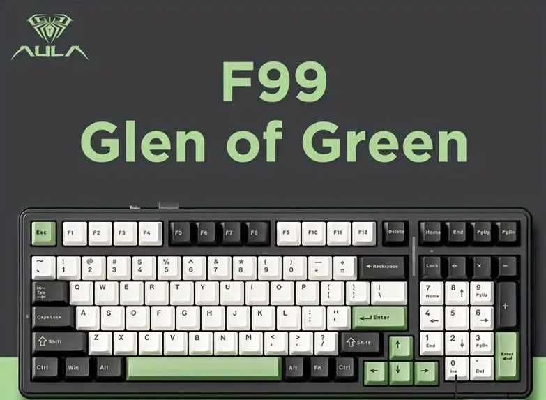 PBT кейкапи від клавіатури Aula F99 Cherry profile