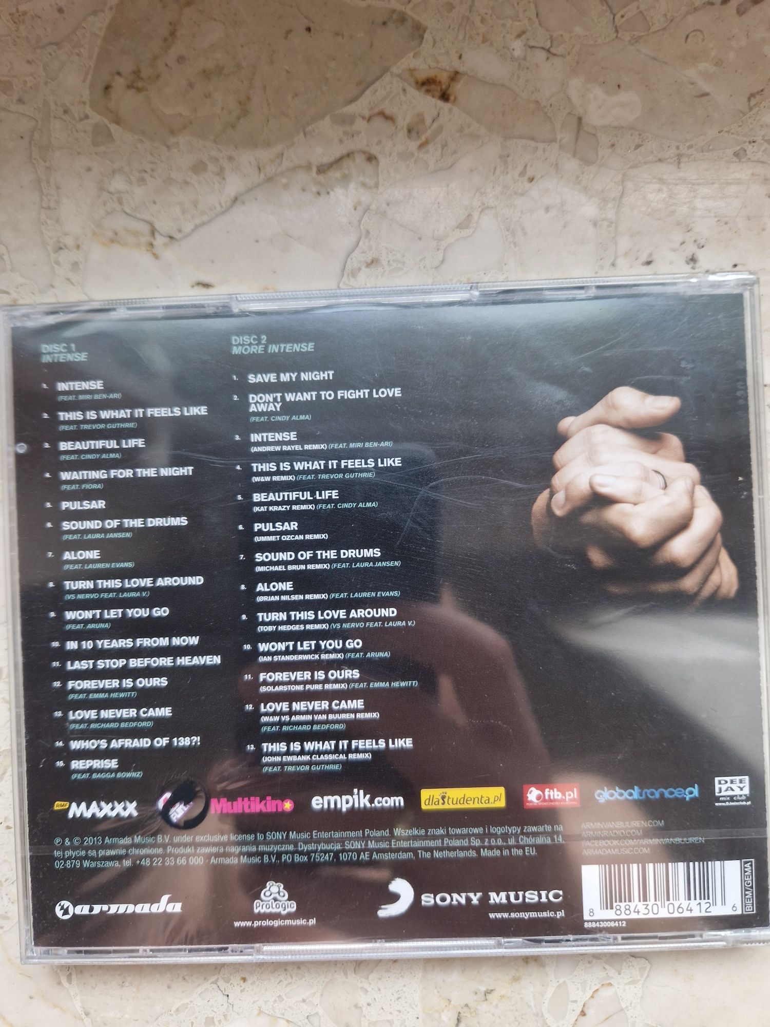 Armin Van Buuren The More Intense Edition CD