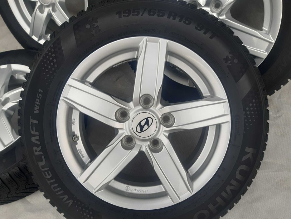 Koła zimowe alu 15 Hyundai I30 IX20 Kia ceed  5x114,3 195/65R15 czujni