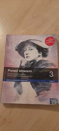Podręcznik Ponad Słowami język polski klasa 3 część 2