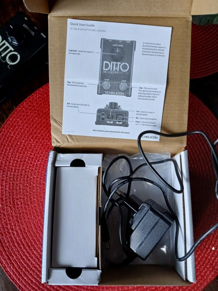 Ditto Mic Looper TC Helicon