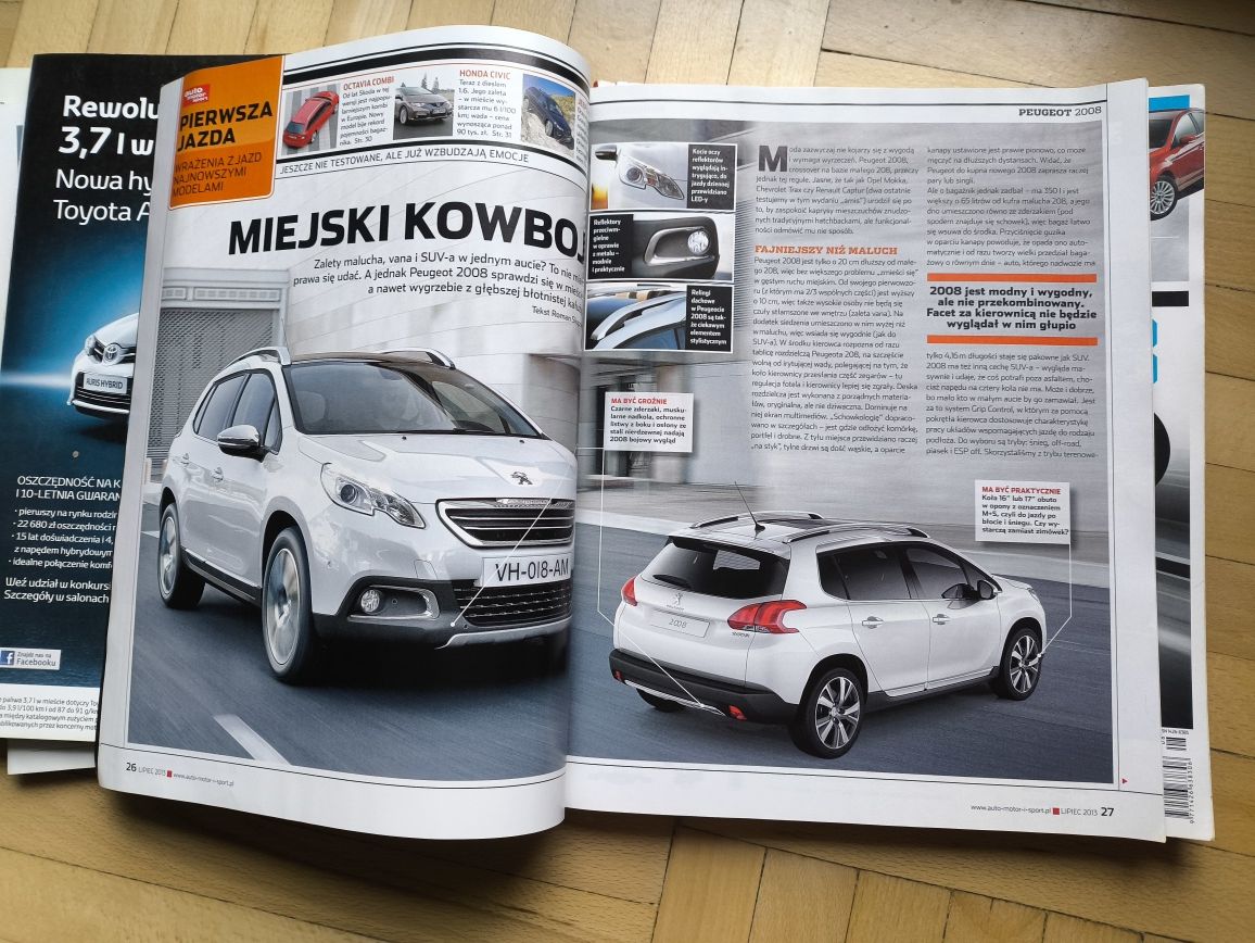 OKAZJA Auto motor i sport 2013 8szt