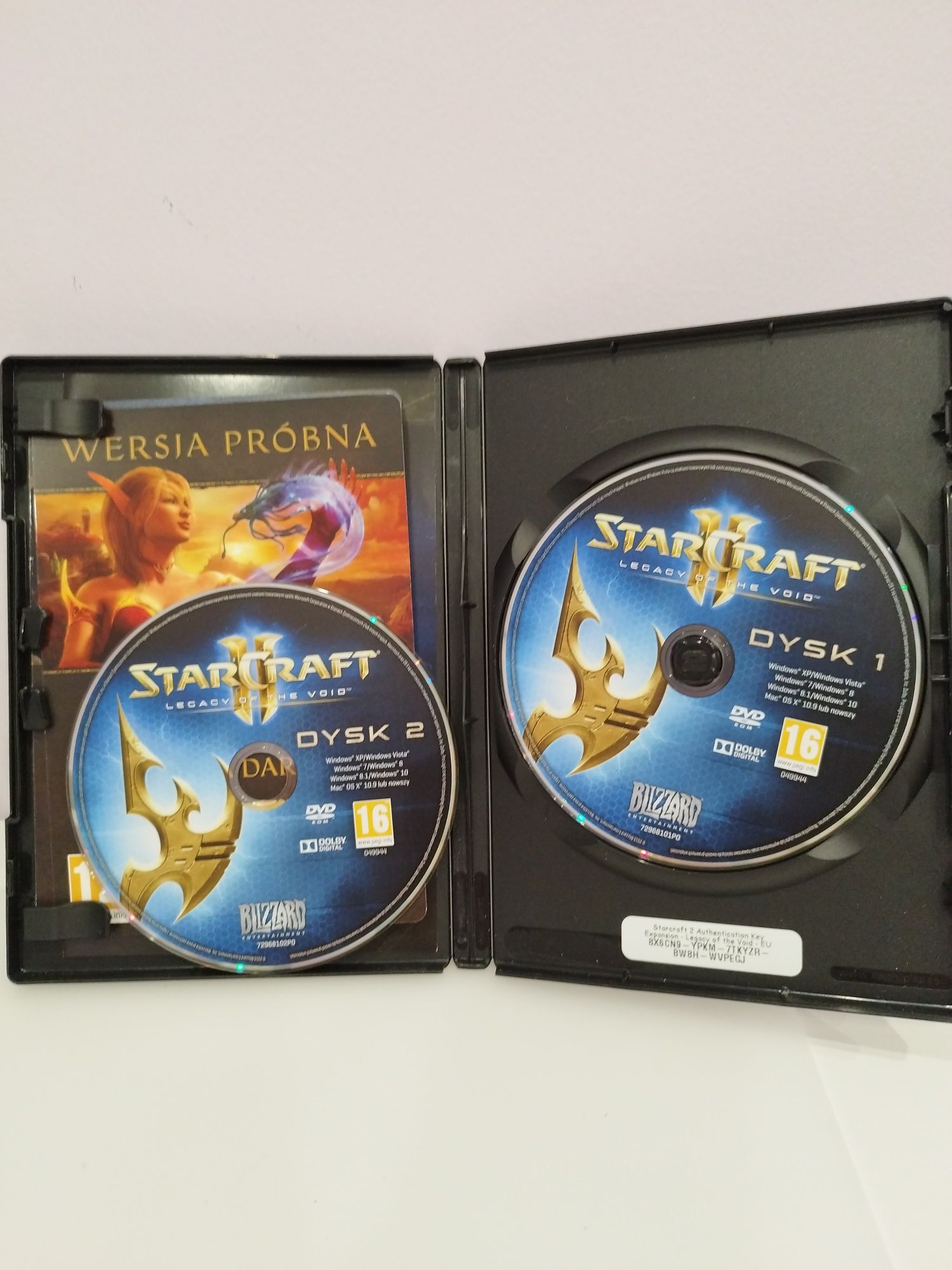 Gra pc StarCraft legacy of the voio