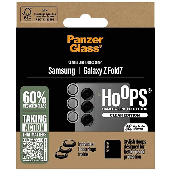Szkło hartowane na obiektyw PanzerGlass Hoops do Samsung Galaxy Z Fold