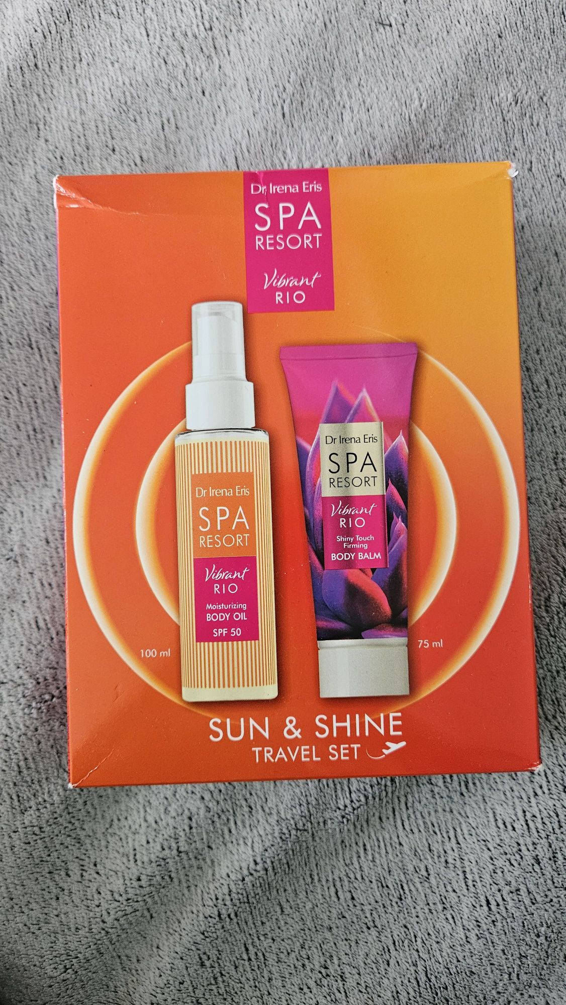 Zestaw dr Irena Eris olejek spf 50 balsam do ciała spa Resort