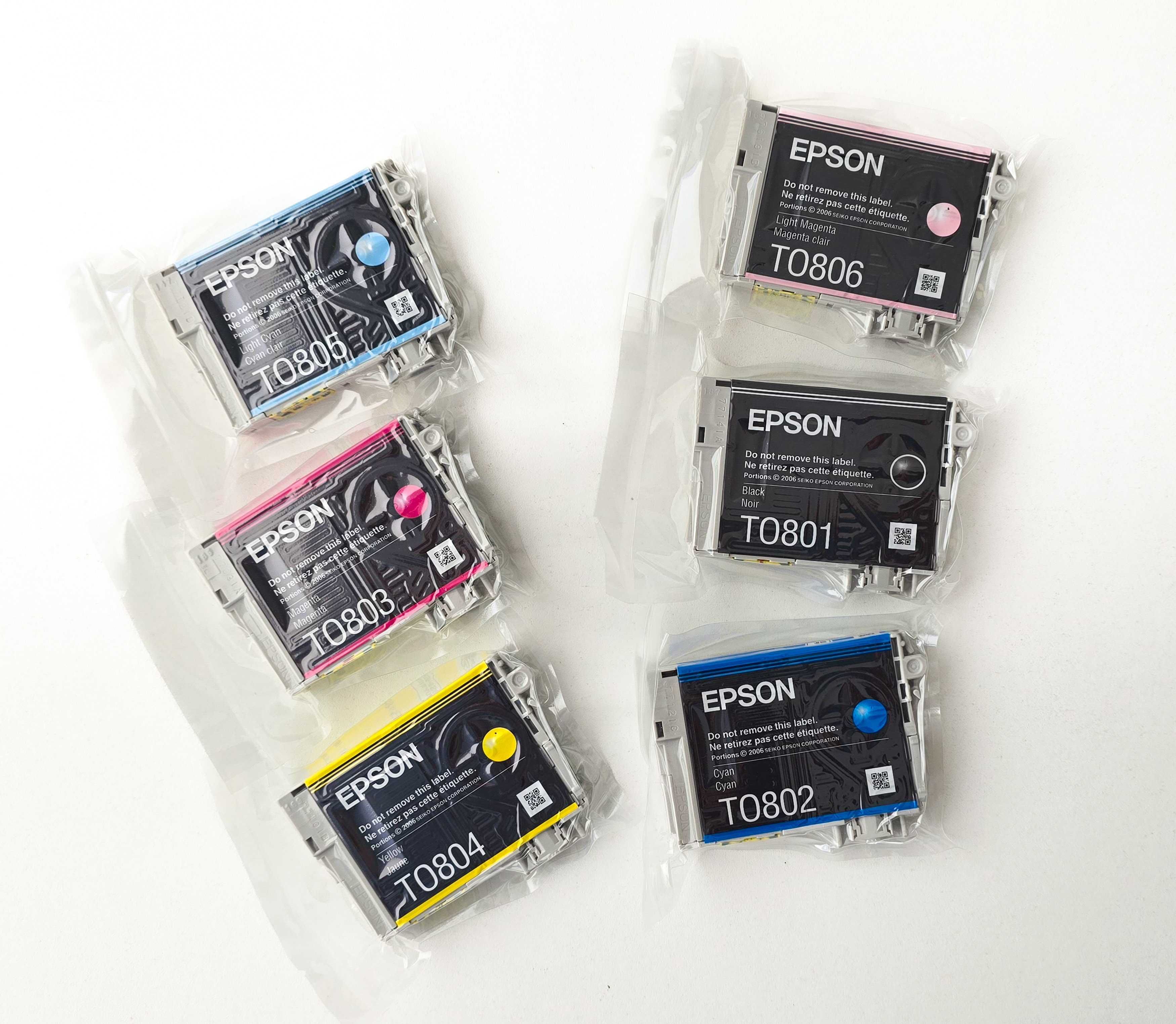 EPSON  multipack T0807 6 tinteiros